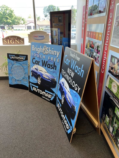 Automap Car Wash A-Frame Photo